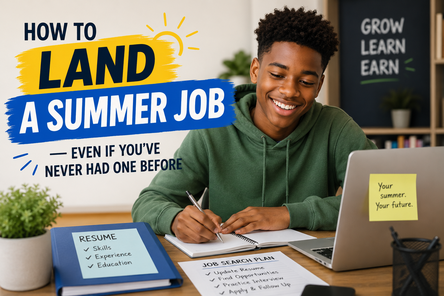 how to land summer job image
